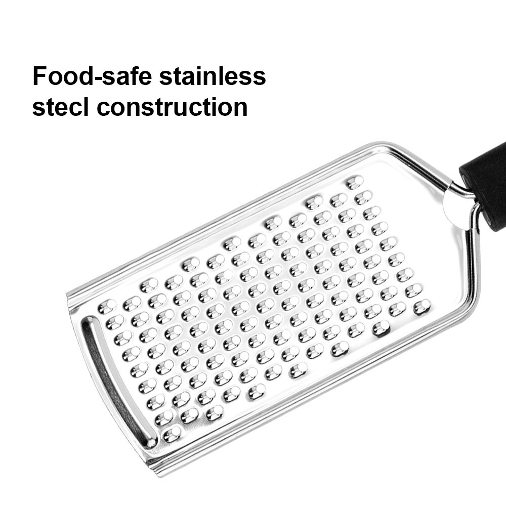 Manual Cheese Planer Vegetable Food Grater Stainless Steel Grater for Chocolate Ginger Lemon Citrus Zester Parmesan Cheese