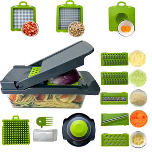 Multifunctional 12 in 1 manual fruit and vegetable slicer multi function fullstar vegetable chopper