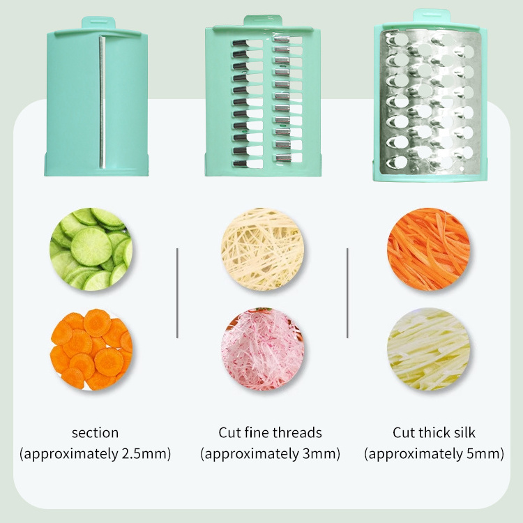 New Multifunction Electric Vegetable Chopper Cheese Shredder Potato Cheese Grater Slicer Vegetable Cutter Machine