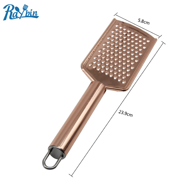 best sellers cooking tools rose gold kitchen gadget set with peeler, cheese grater, pizza cutter