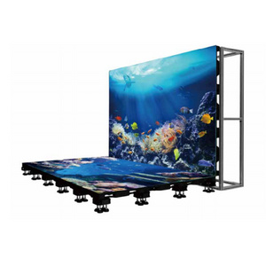 P3.91 Interactive Digital Tile Wall For Dance Game Video Stage Dance Floor Stand Led Wall Panels Screen Display