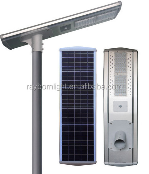 Parts Easy Replace 50W 80W Integrate LED Solar Street Light Solar Light with 5 Years Warranty