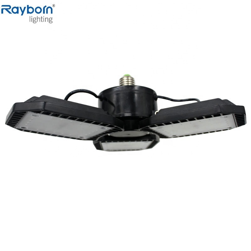 Deformable Adjustable Lamp 60W 80W 100W Garage Ceiling LED Lighting E27 LED Garage Light