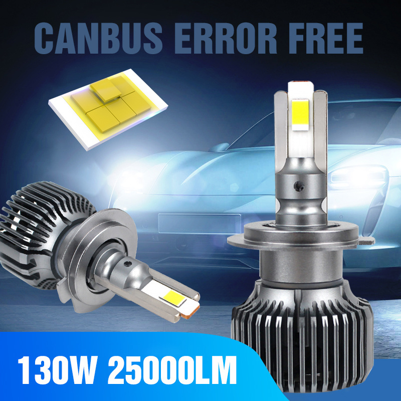 new arrival P60 led headlight H11 Led 20000lm 110w  Brightest Lights H13 Headlight 12v Canbus Headlight  H4 H7 led auto light