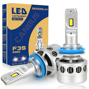 Super Bright F3S pro Canbus Car Light Bulb 300W 50000Lumen Led H7 9005 9006 9012 H11 Hb3 Hb4 H7 Auto Led Headlights