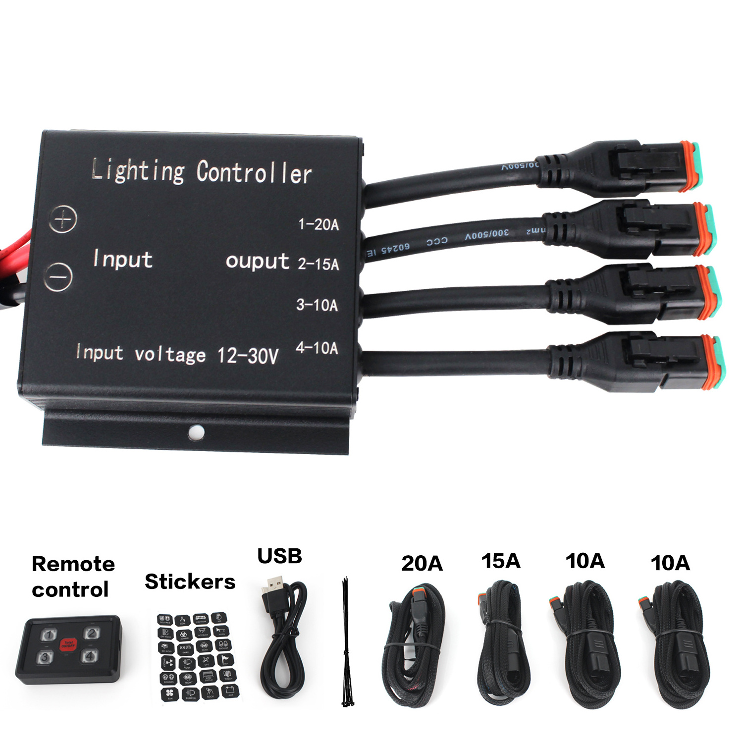 The New Listing Electronic Relay System Switch Panel Automotive Remote Wireless Touch Control Panel With On