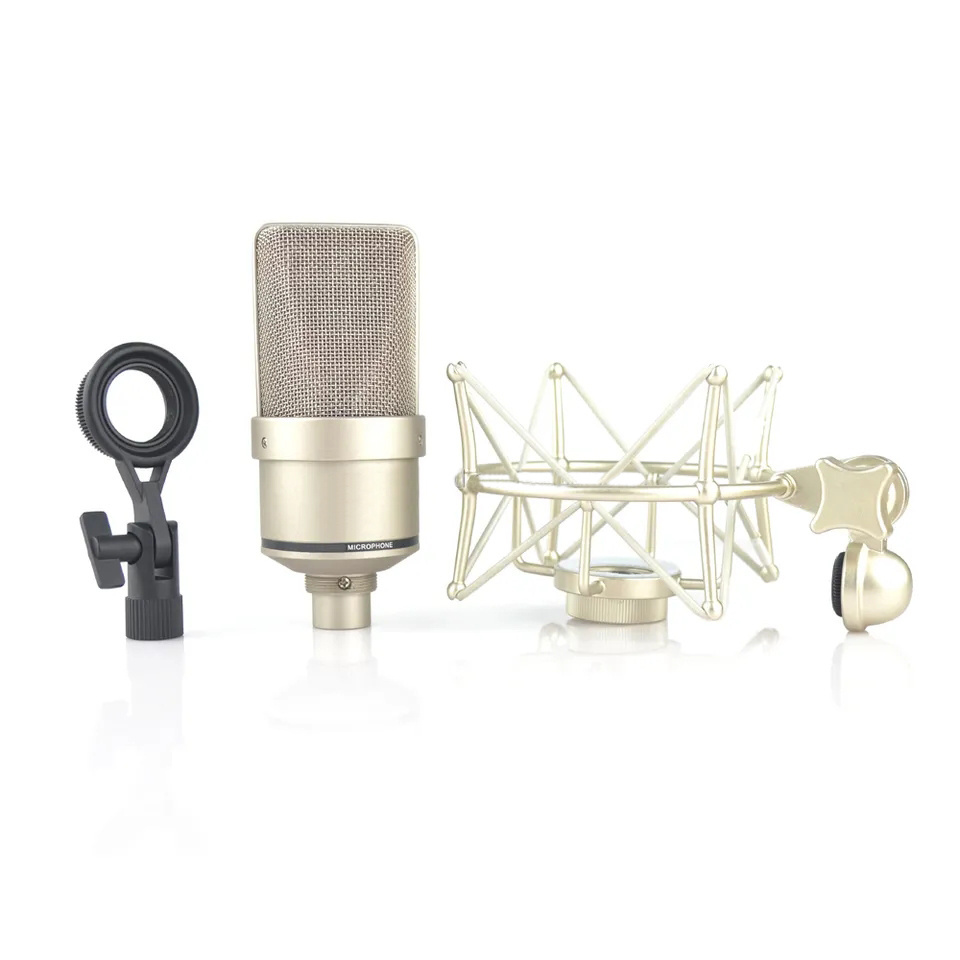 Professional Studio Recording Condenser Microphone Sound Recording Microphone High Class Condenser Mic for Stage Performance