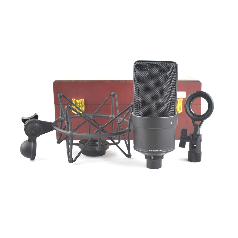 Professional Studio Recording Condenser Microphone Sound Recording Microphone High Class Condenser Mic for Stage Performance