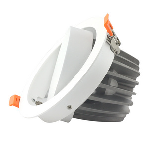 IP65 led fire rated bathroom downlights down lamps indoor lighting round recessed cob led downlight