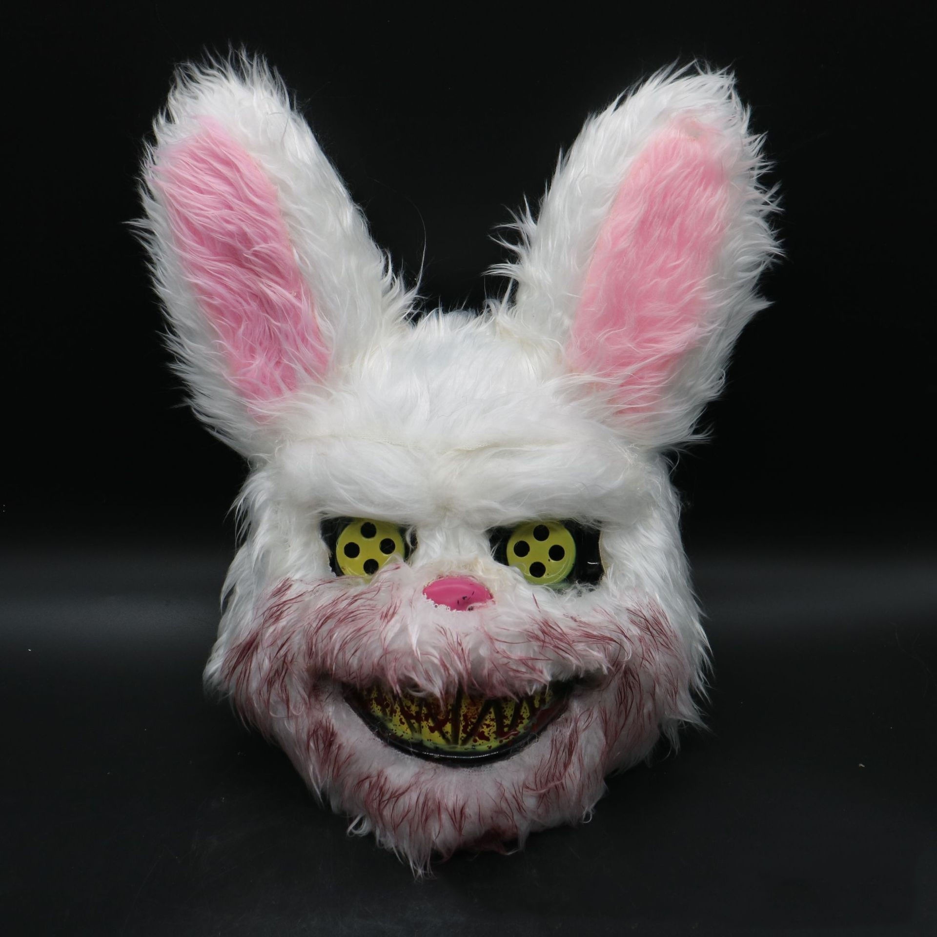 Scary Carnival Costume Party Mask Festival Cosplay Halloween Horror Blood Rabbit Bear Led Mask