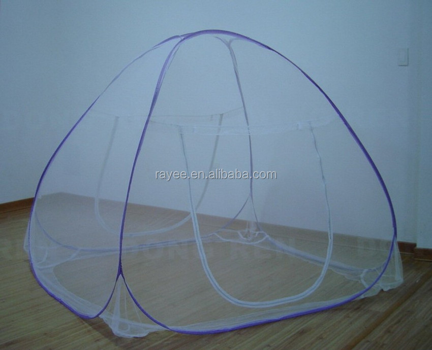 Double Size and 100% Polyester Material Pop Up Mosquito Net Tent