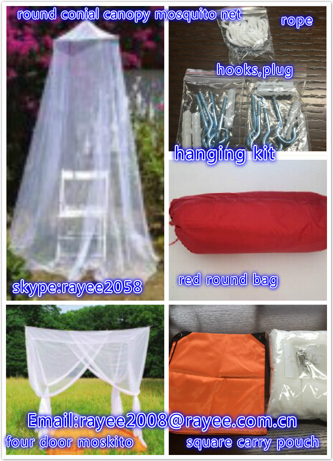 round mosquito nets/princess umbrella bed canopy  /mosquiteros ejercito de poliester