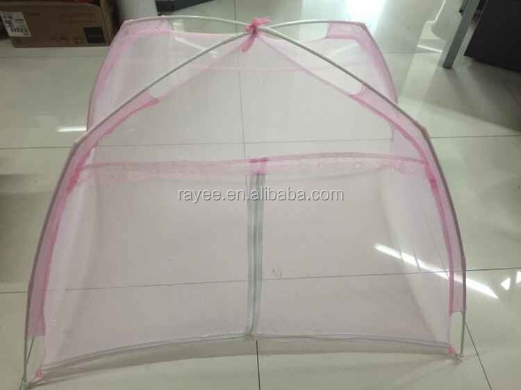 Double Size and 100% Polyester Material Pop Up Mosquito Net Tent