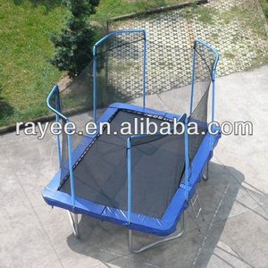 Big rectangle trampoline with enclosure / trampolines baratos con recintos