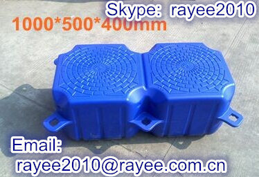 European motorized floating dock plastic pontoon cubes