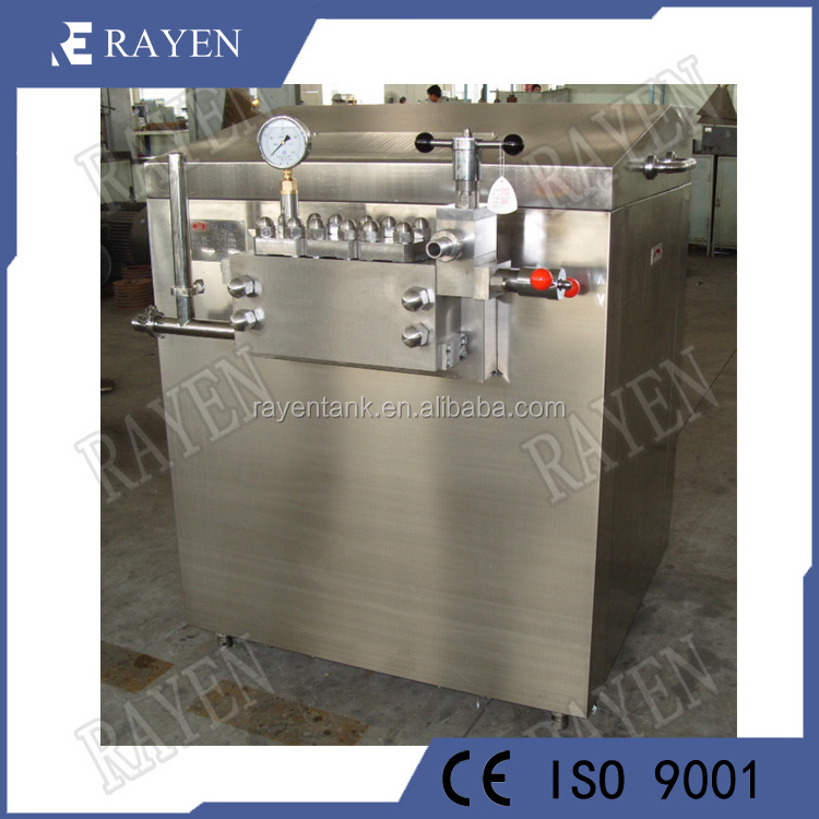 Food grade stainless steel dairy milk juice small homogenizer