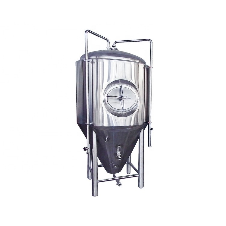 Stainless Steel brewing Vessel conical bottom fermentation tank fermenter  500L  Bright Beer Tank