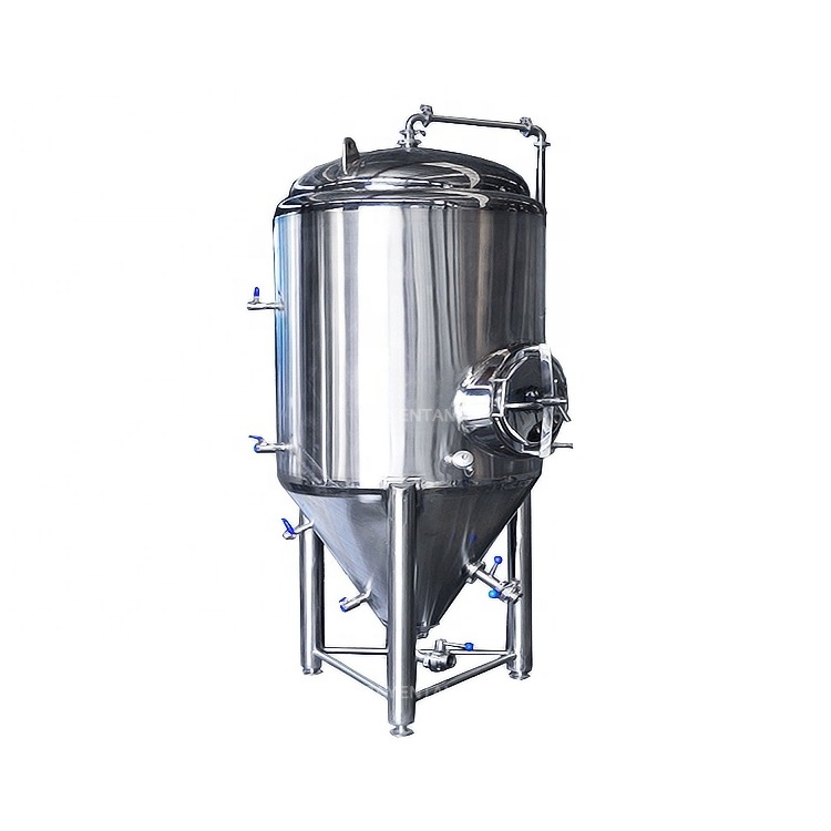 Stainless Steel brewing Vessel conical bottom fermentation tank fermenter  500L  Bright Beer Tank