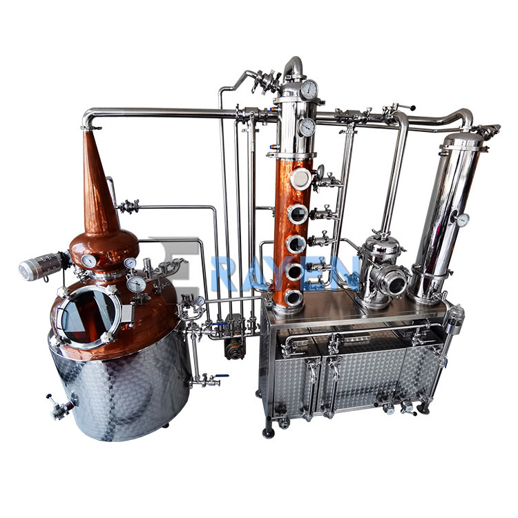 500L 1000L Alcohol Pot Still moonshine distiller copper boiler Alambic Distillateur Distillation Device