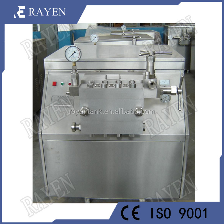 Food grade stainless steel dairy milk juice small homogenizer