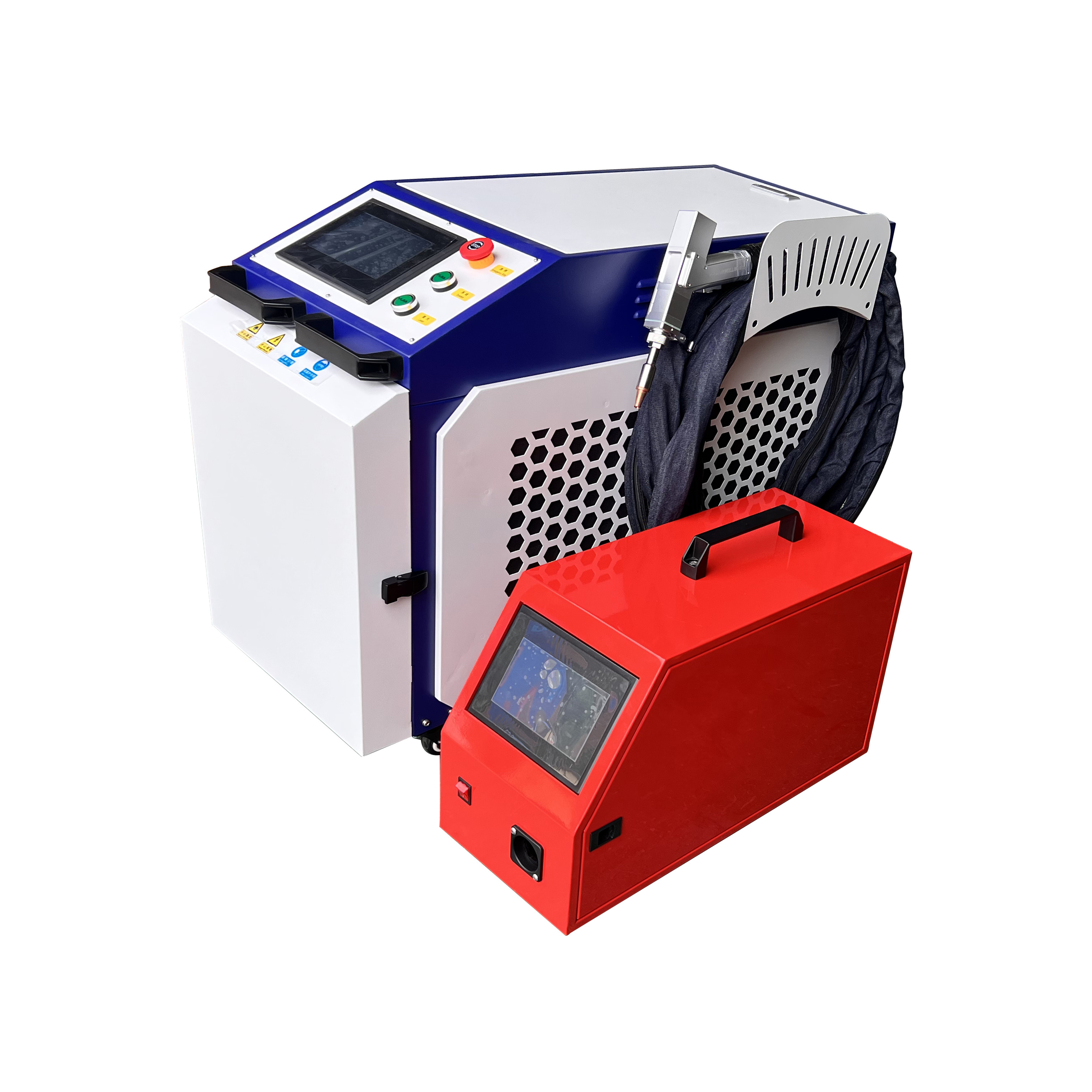 3 in 11000w 1500w 2000w Handheld Fiber Laser Metal Cutting Welding Cleaning Machine