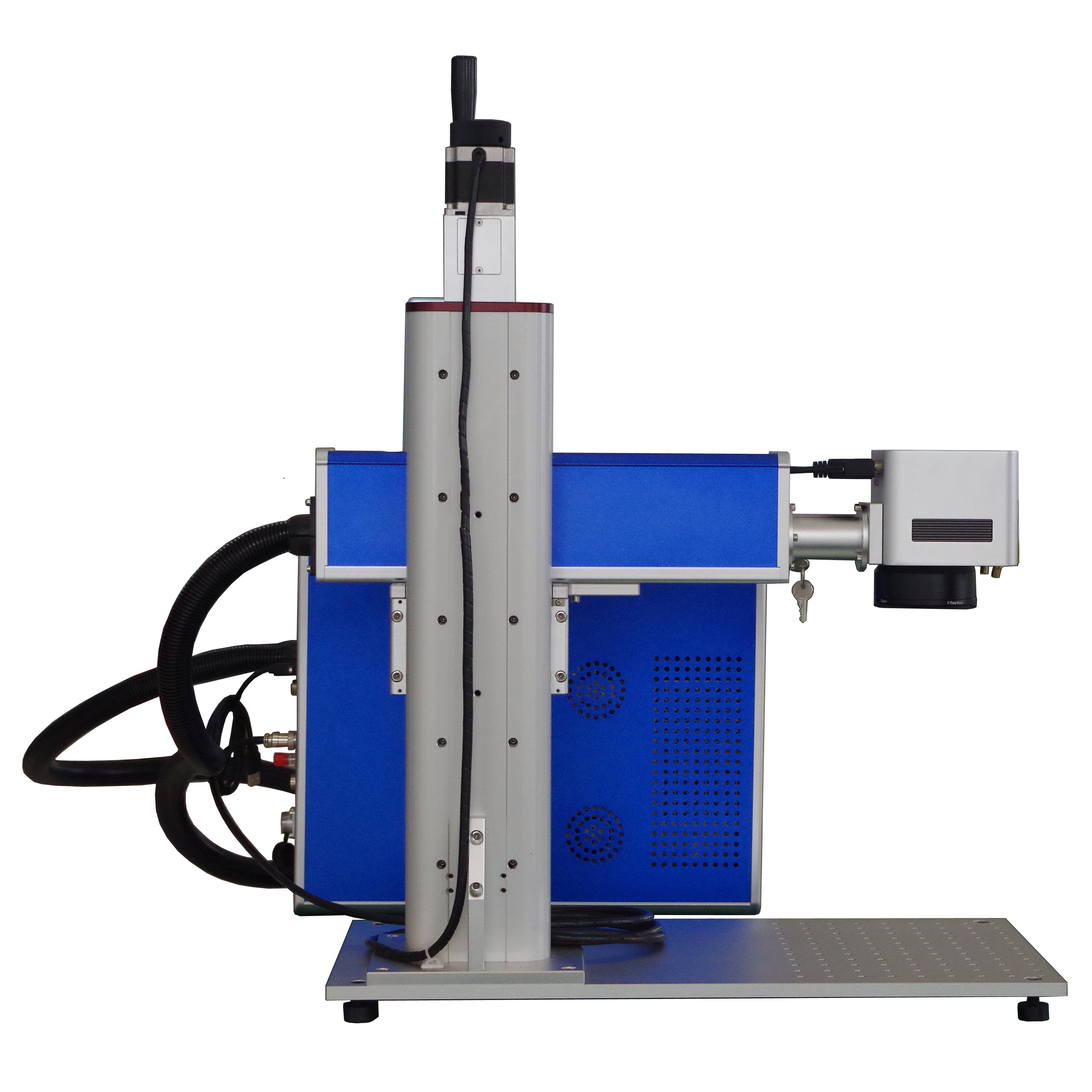 Automatic lifting mini fiber laser marking 30w engraving machines