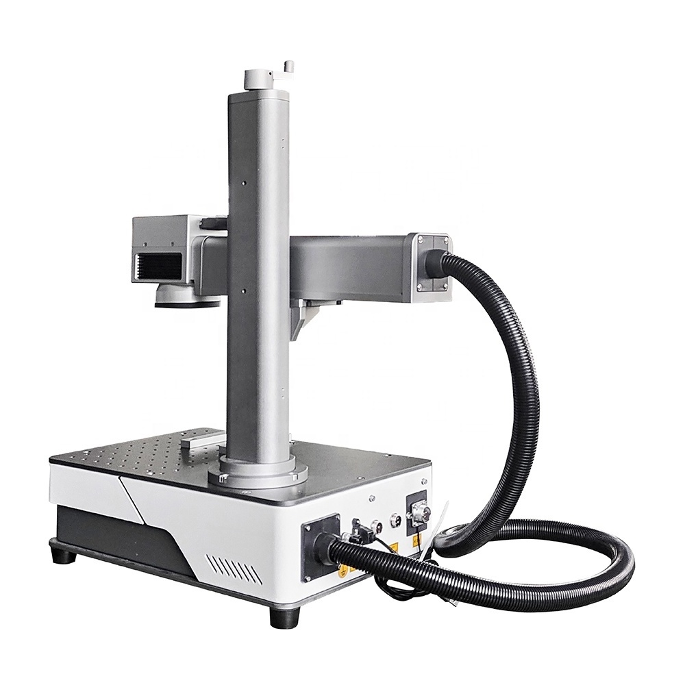 Home use mini less cost good price 30w 20w fiber engraving machine fiber laser marking machine for metal watch ring Jewellery