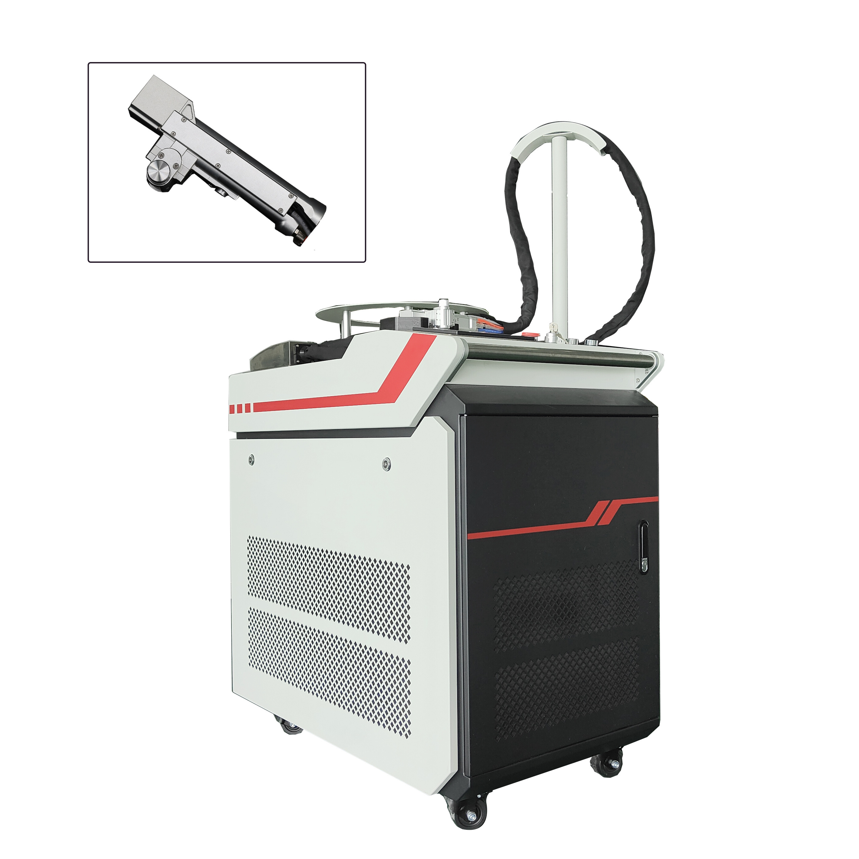 Portable Handheld Laser Cleaner 1kw 2kw Fiber Laser Cleaning Machine Price Provided Steel Aluminum Iron Laser Welding Machine