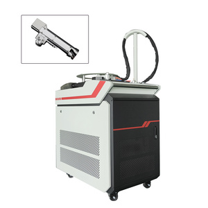 Portable Handheld Laser Cleaner 1kw 2kw Fiber Laser Cleaning Machine Price Provided Steel Aluminum Iron Laser Welding Machine