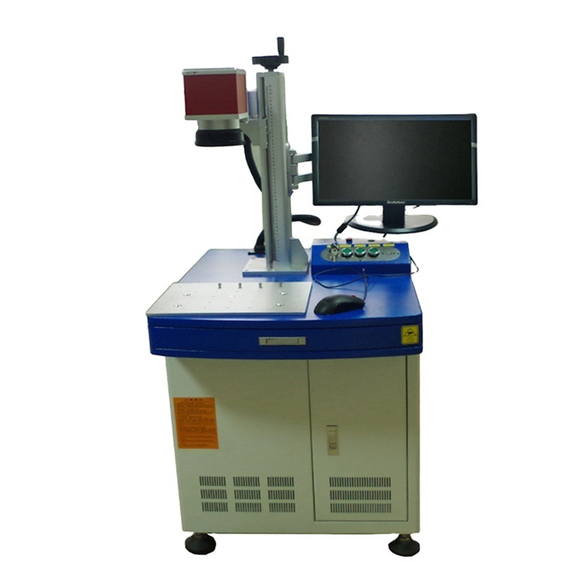 Sunny scan head 30W laser marking machine with Lenovo computer