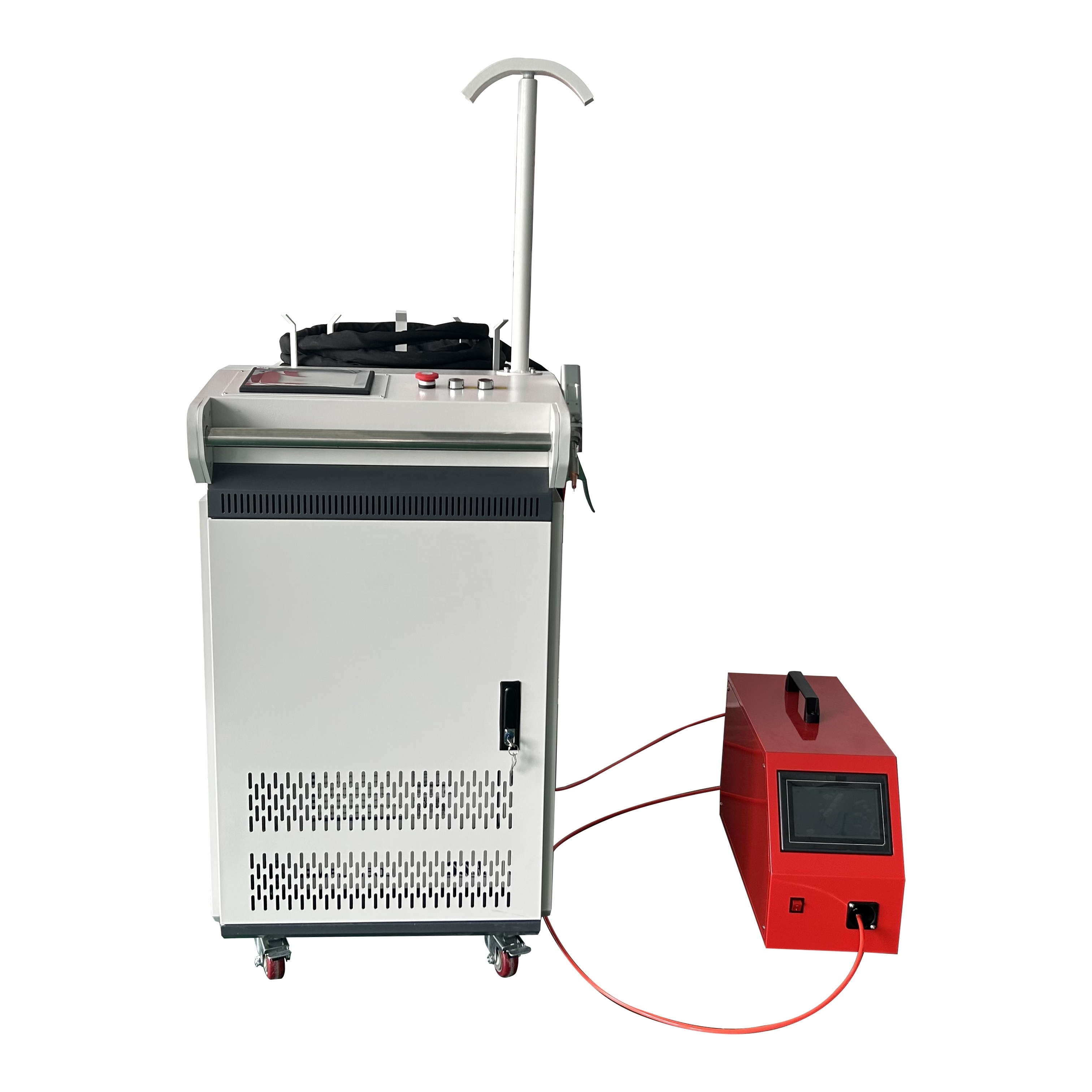 4 IN 1 handheld  1KW 3KW MAX source fiber Laser welding machine cleaner cutter welder  for steel stainless metal