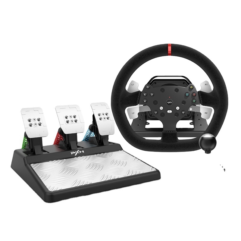 with 6-Speed Shifter PXN V10 Feedback Gaming Steering Wheel  for Xbox Project Cars 2