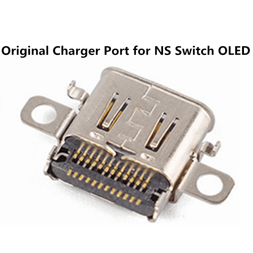 For NS Nintendo Switch Lite OLED Charging Socket Jack HD Port For Nintendo Wii U New 3DS XL Game Accessories