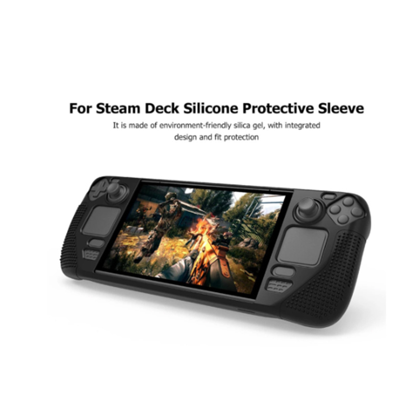 Host Full Housing Skin Cover Protector Case Gamepad Cover For Steamdeck Console Shell Silicone Protective Case For Steam Deck