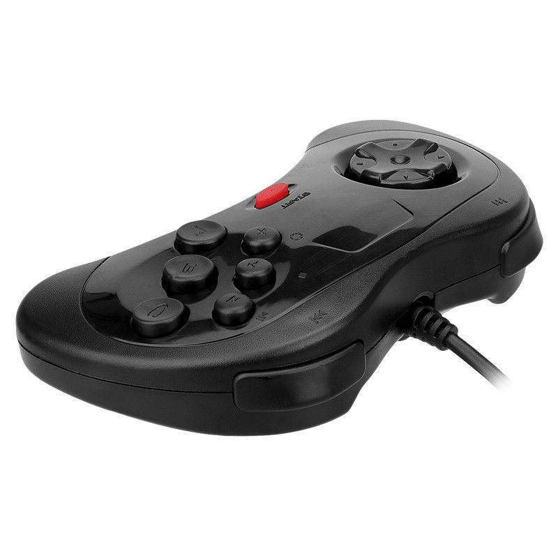 For Saturn System USB Wired Gamepad Joystick Joypad  For Sega Saturn Classic Controller