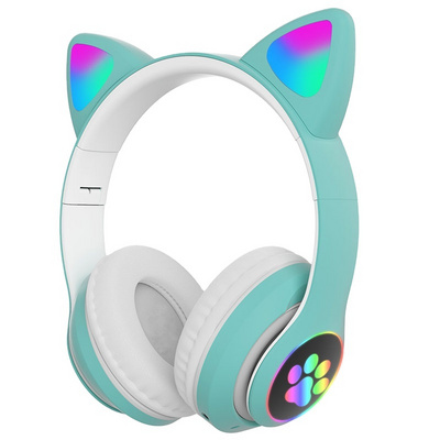 New B39 Audifonos Black Auriculares Gamer Headphones Led Cute Cat Ear Claw Casque Wireless BT Gaming Headset For PS4 PS5