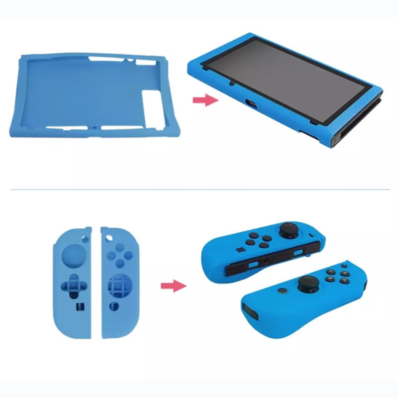 Joypad Cover For Nintendo Switch Console Silicone Skin For Nintendo Switch Shell Case Stick Grip