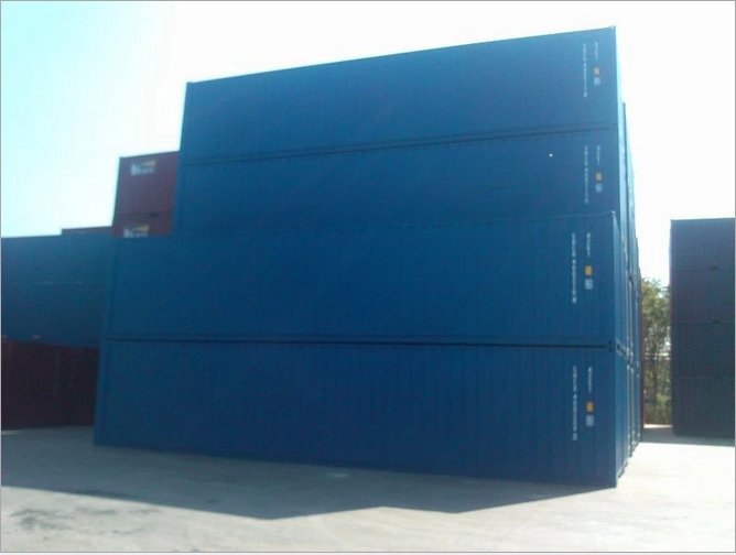 thumbnail image 2 of N Gauge Model Railway Shipping Containers – 1:160 Scale Card Kit, 12 Mixed 40ft/45ft Containers 2 of 3