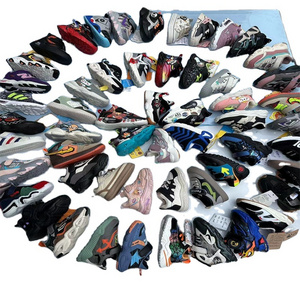 School students mesh breathable sports shoes children training sneakers used Children's basketball  stock shoes