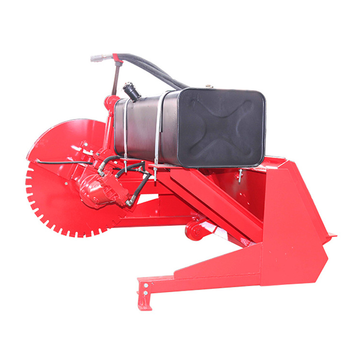 Ground Wheel Rock Saw Trencher Skid Steer Loader Concrete Road Cutting Saw