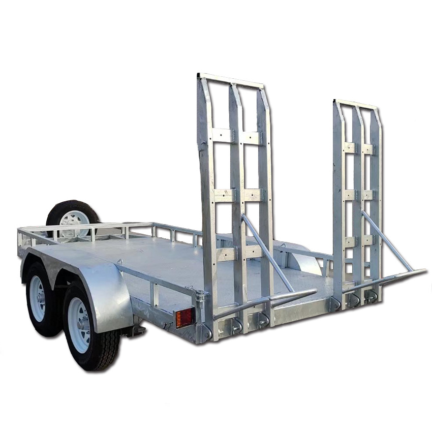 High Quality Car 4 Ton Aluminum Utility Trailer for Tractor 3 ton