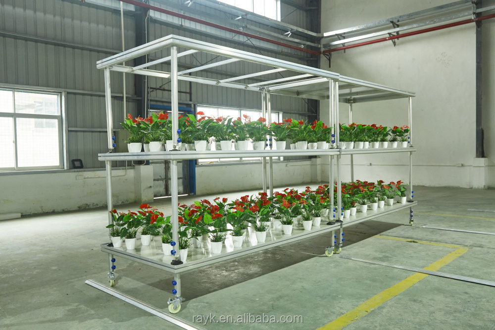 Greenhouse Planting Grow Rack Shelves