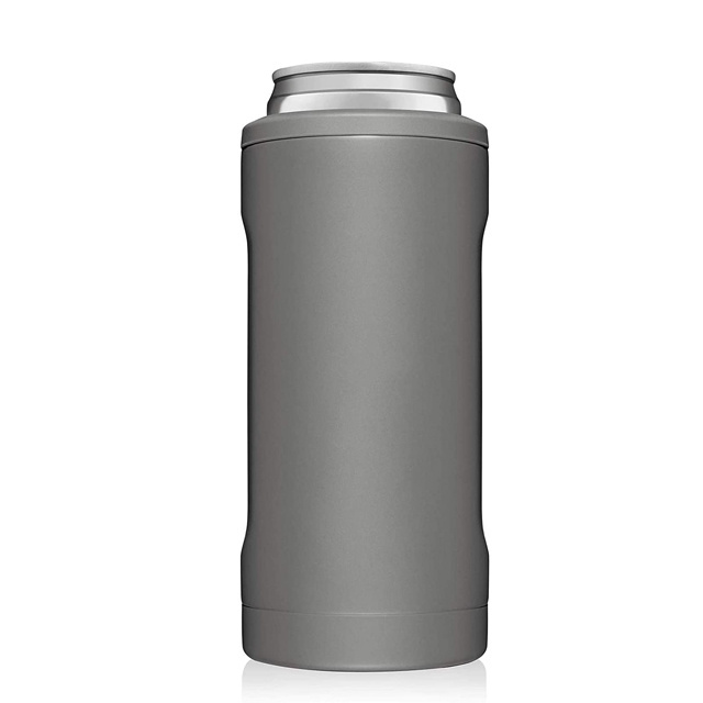 12 OZ can cooler use in home and party 4 in one style push lock technology slim  and fit stainless steel can cooler daily use