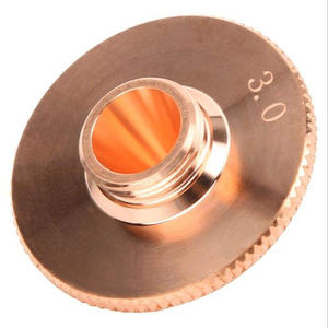 Dia. 28mm Oem Fiber Laser Nozzle Copper Single Double Layer Laser Nozzle For Laser Cutting Machine Copper Spray Nozzle