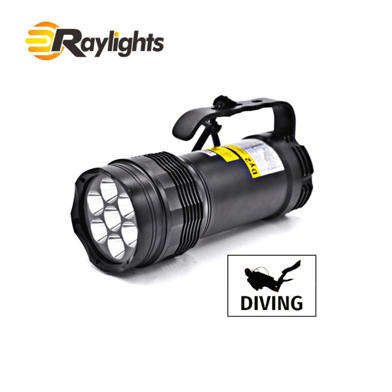 Underwater Most Powerful LED Diving Flashlight 4000 Lumens 3 X T6 Diving Led Flashlight Waterproof Torch