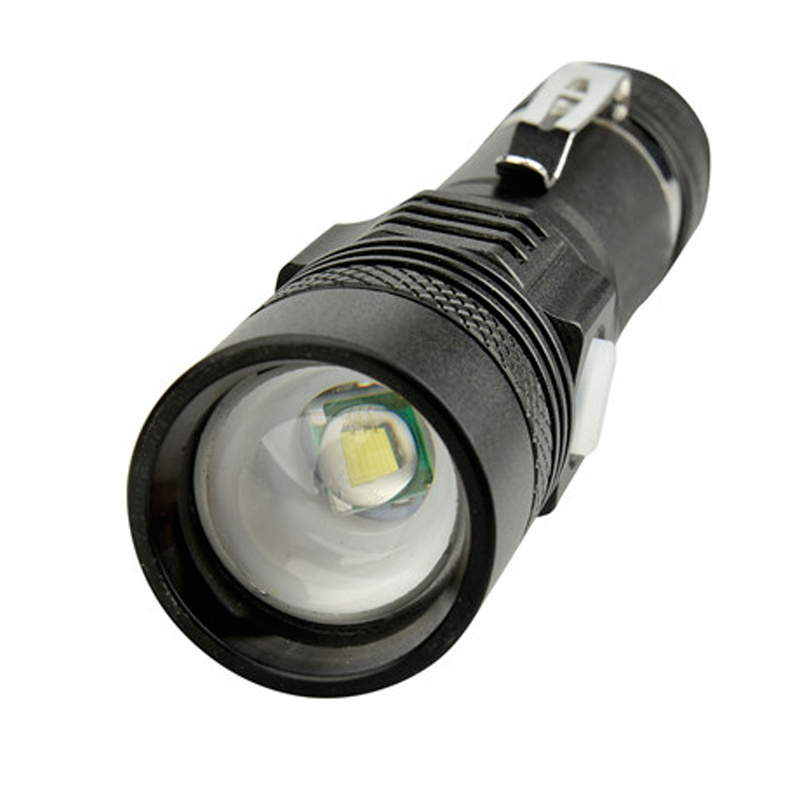 Led Flashlight 800 Lumen Super Bright Powerful T6/l2/v6 Usb Led Torch Power Tips Zoomable Bicycle Light 18650 Rechargeable