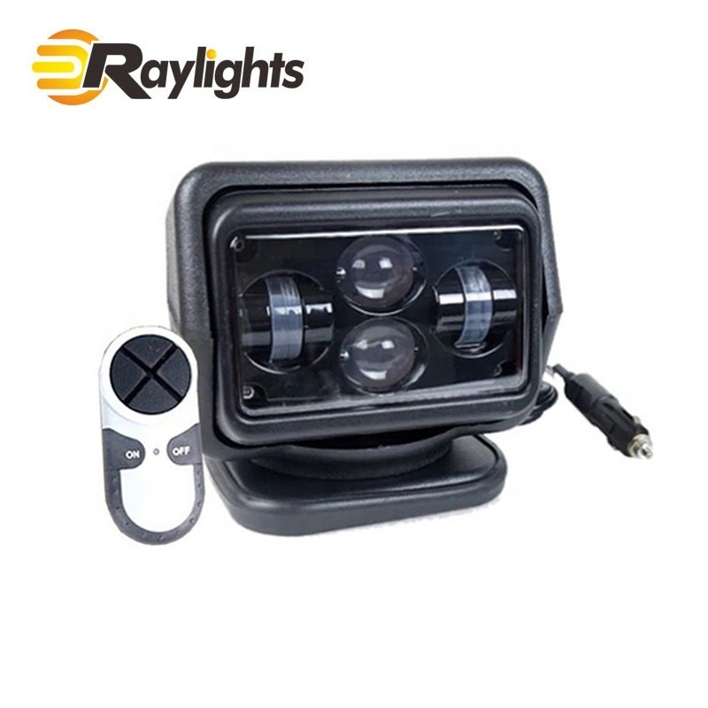 Car Dragon Edition LED Remote Searchlight 60W Marine Ceiling Spotlight Yacht Rotating Search Light Refit Spotlight