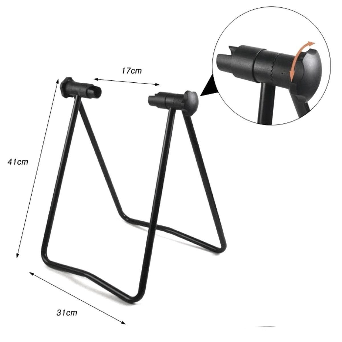 Easy Utility Bicycle Stand Adjustable Height Foldable Mechanic Repair Rack Bike Stand for Bicycle Storage