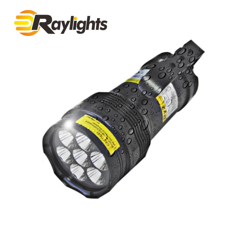 Professional most powerful led diving flashlight 5000 lumens scuba diving set diving light