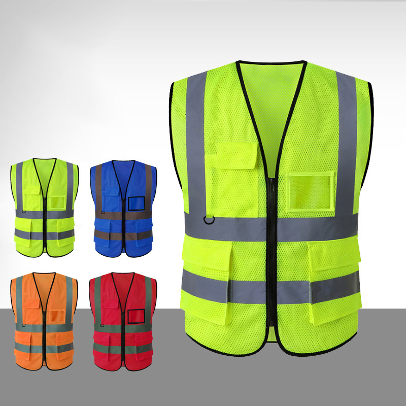 Security Uniform Reflector Tape Security Jacket Safety Reflective Vest